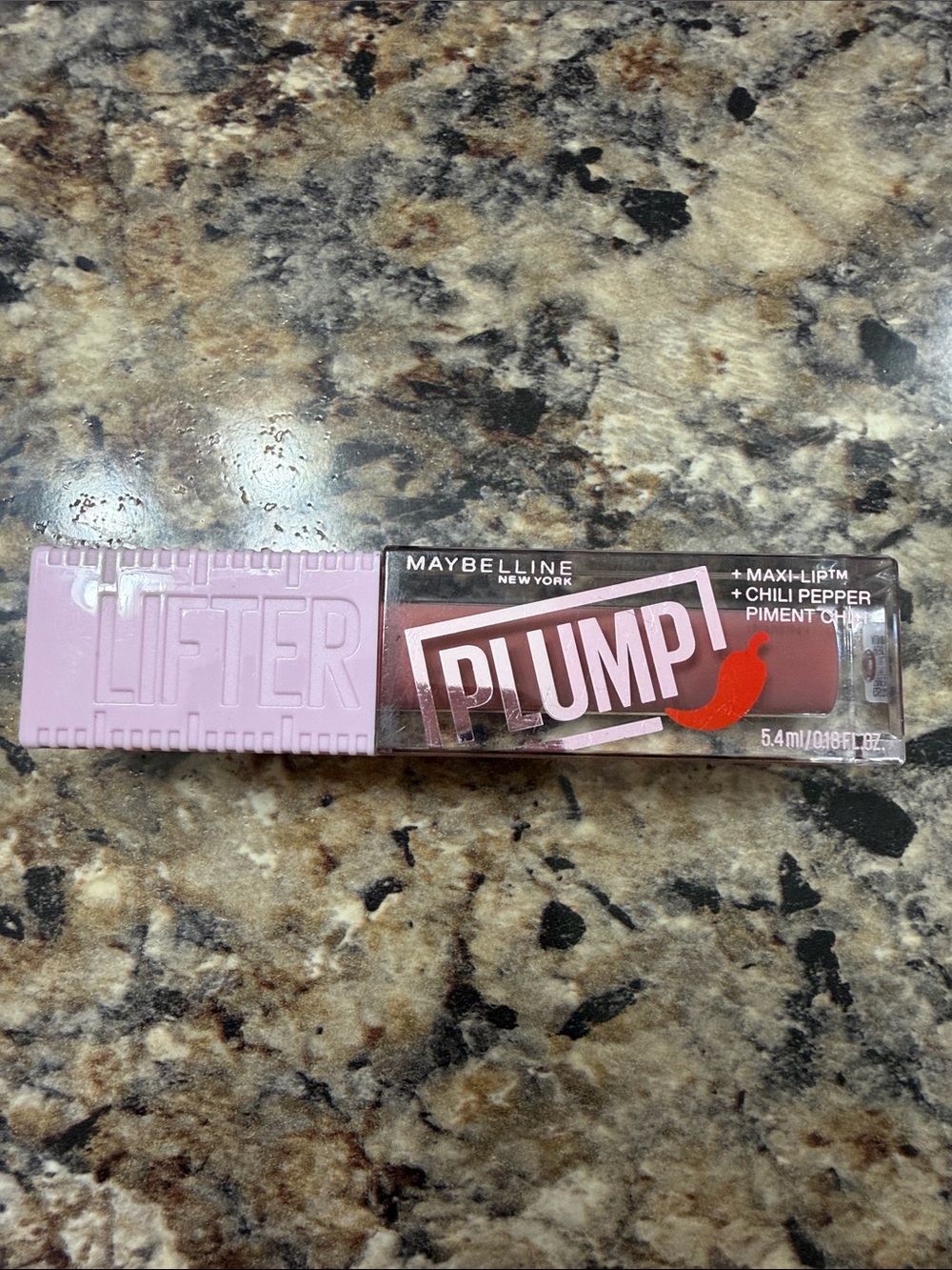 Maybelline Lifter Plump Lip Gloss — Chili Pepper Red
